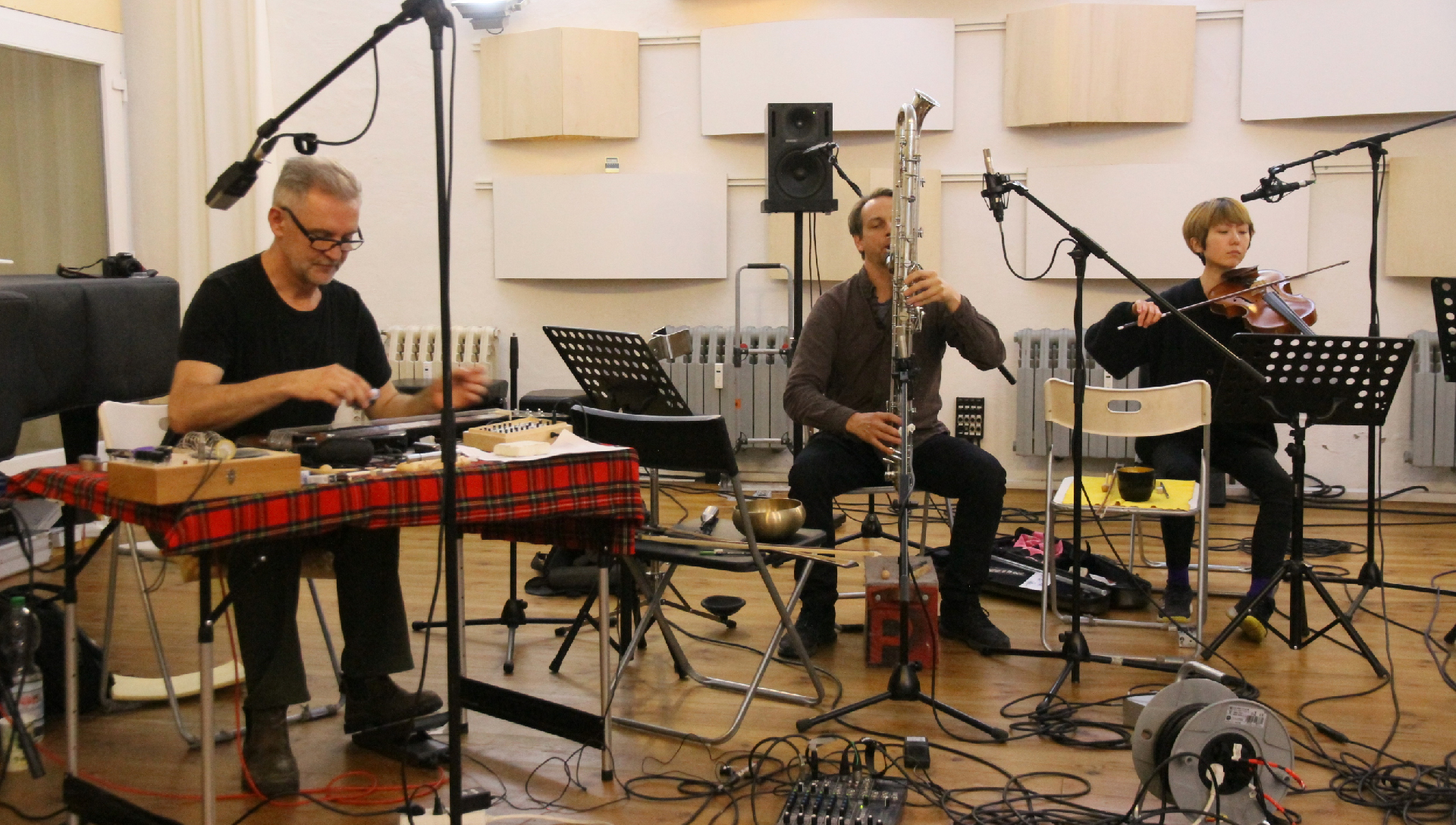 2019-07-08 Ame Zek's 'Unfinished sense of time' im Studio Börne45